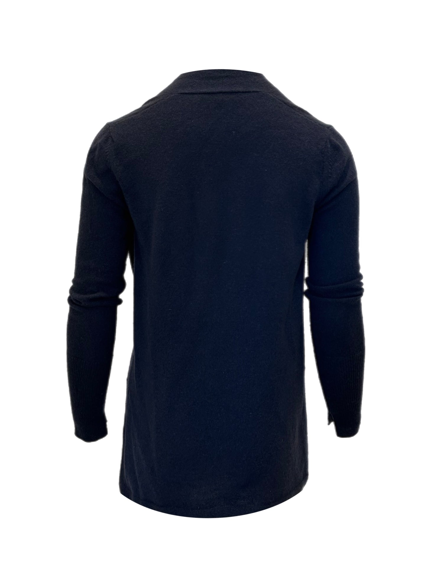 Navy cashmere cardigan