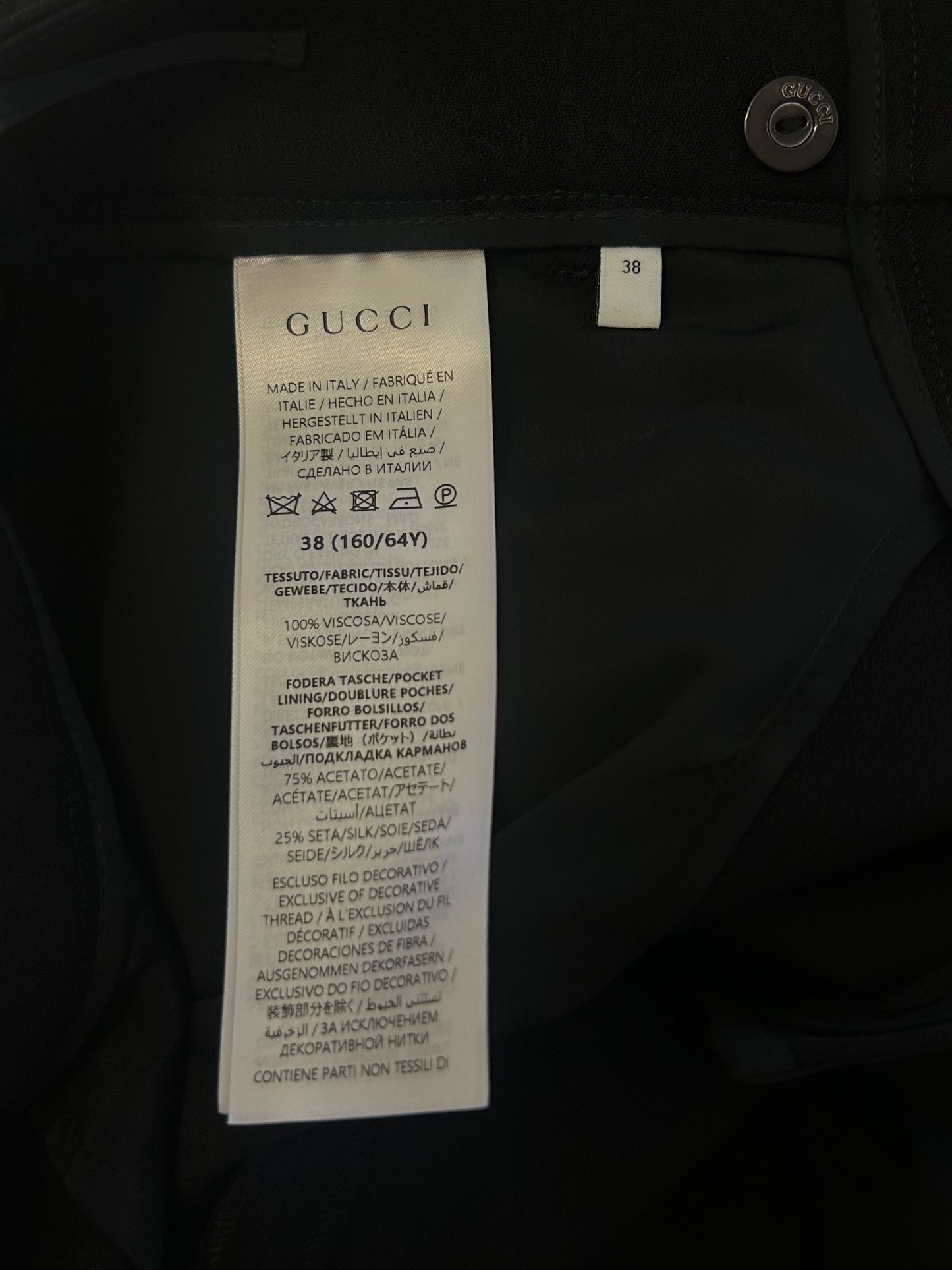 Sablé embroidery trousers
