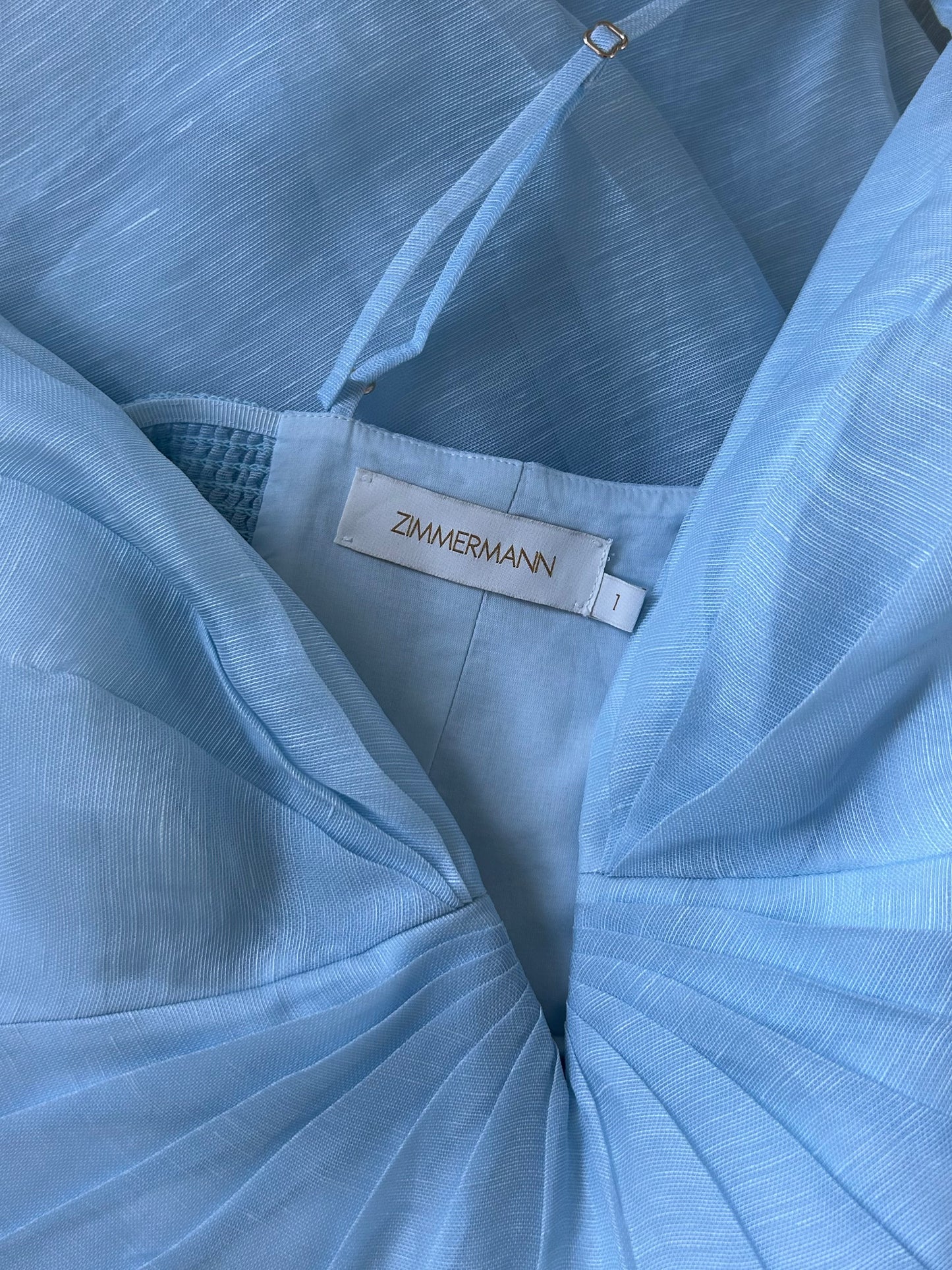 Illuminate blue dress
