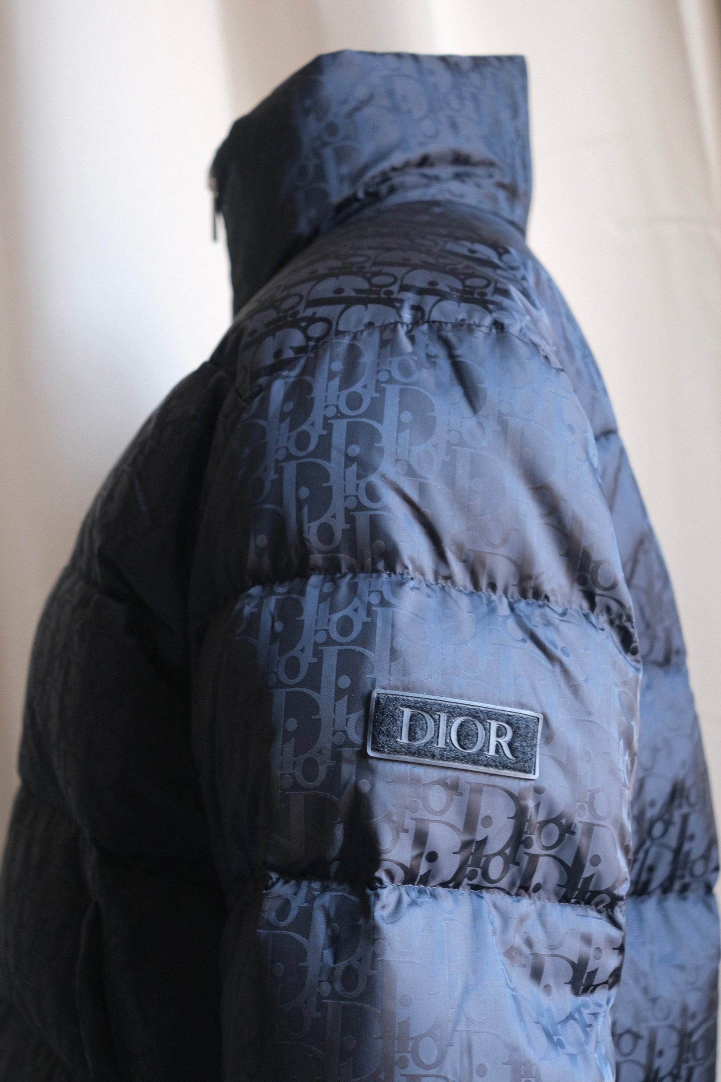 Monogram puffer jacket
