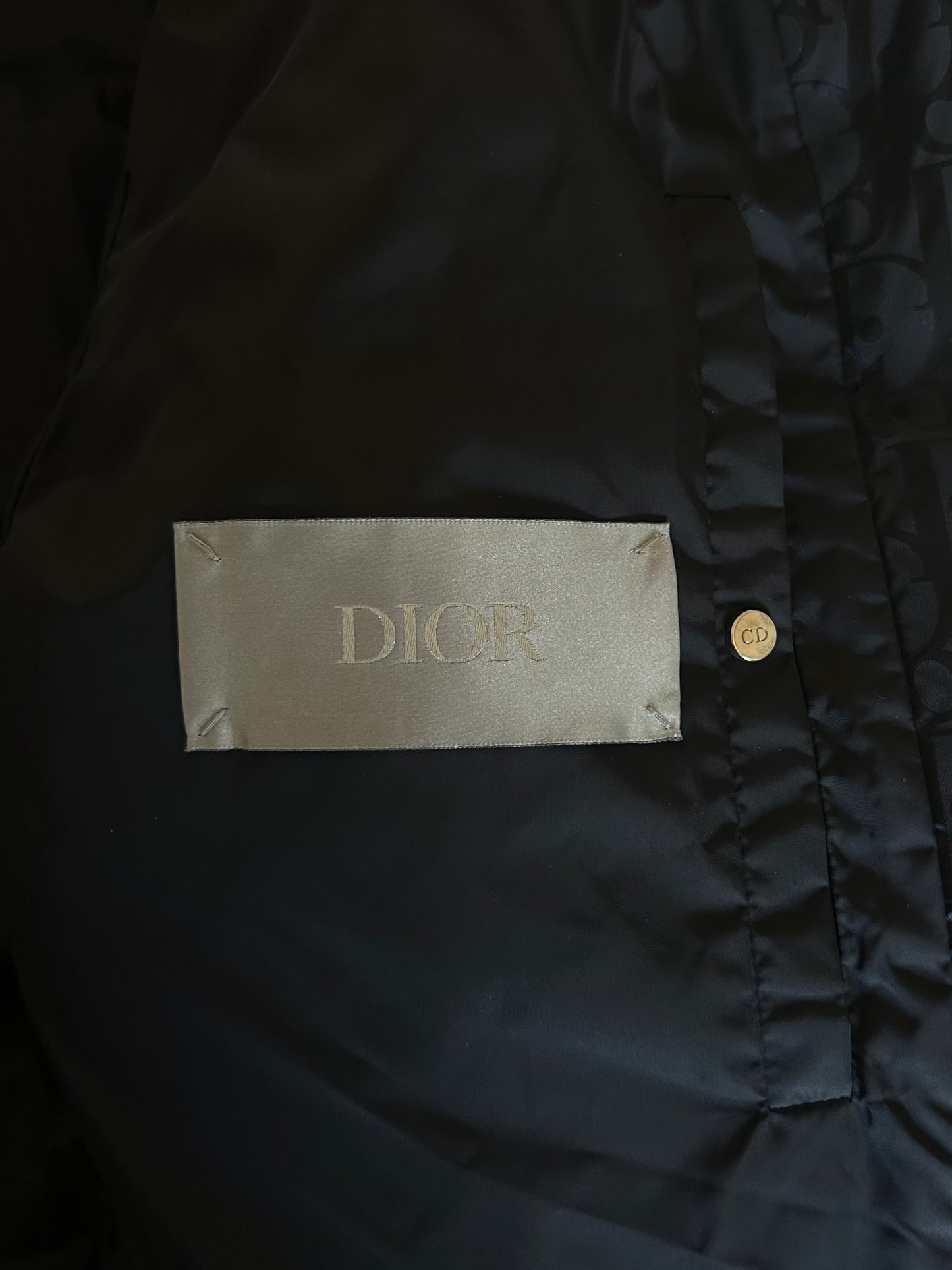 Monogram puffer jacket