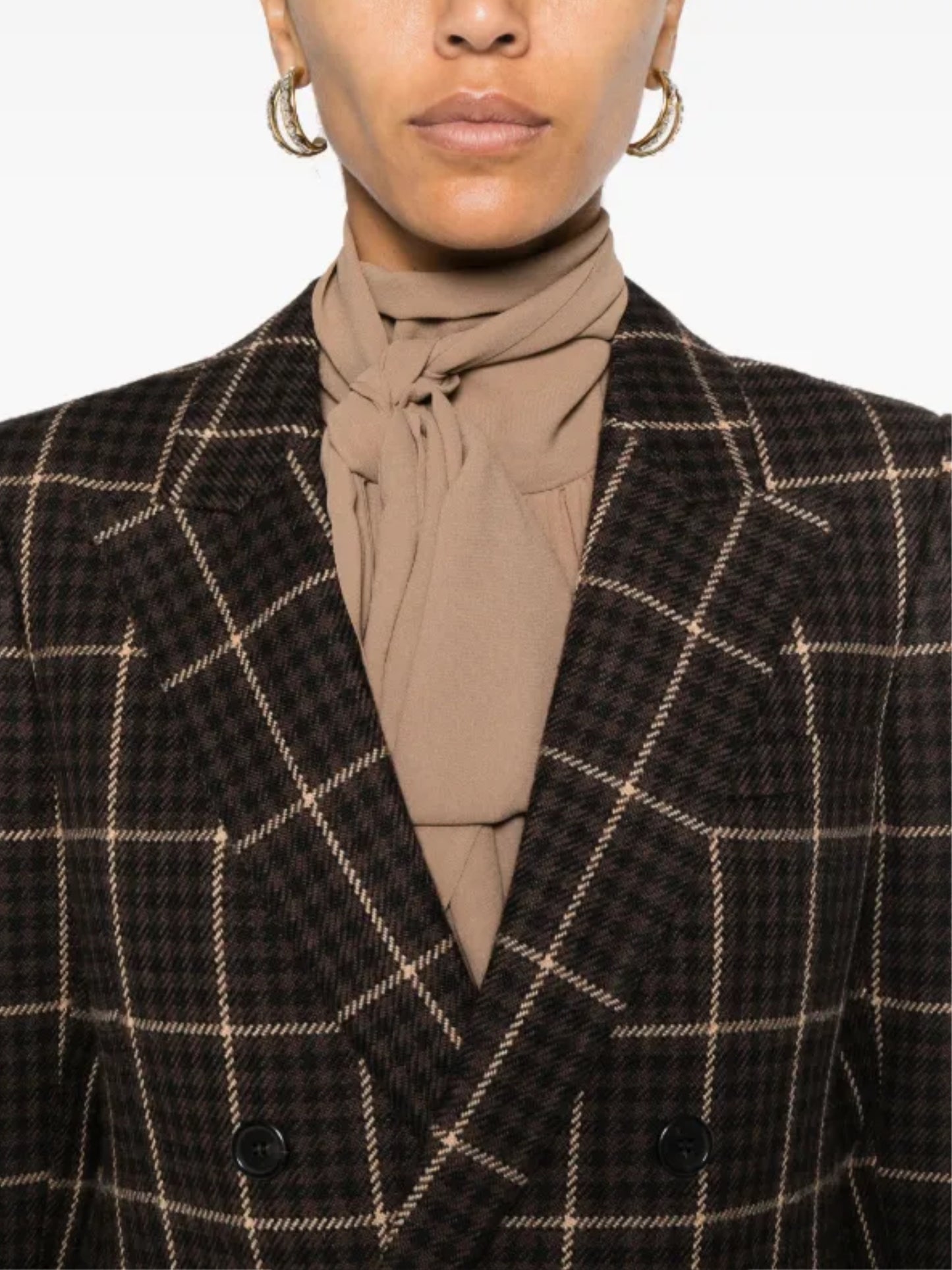 Brown blazer