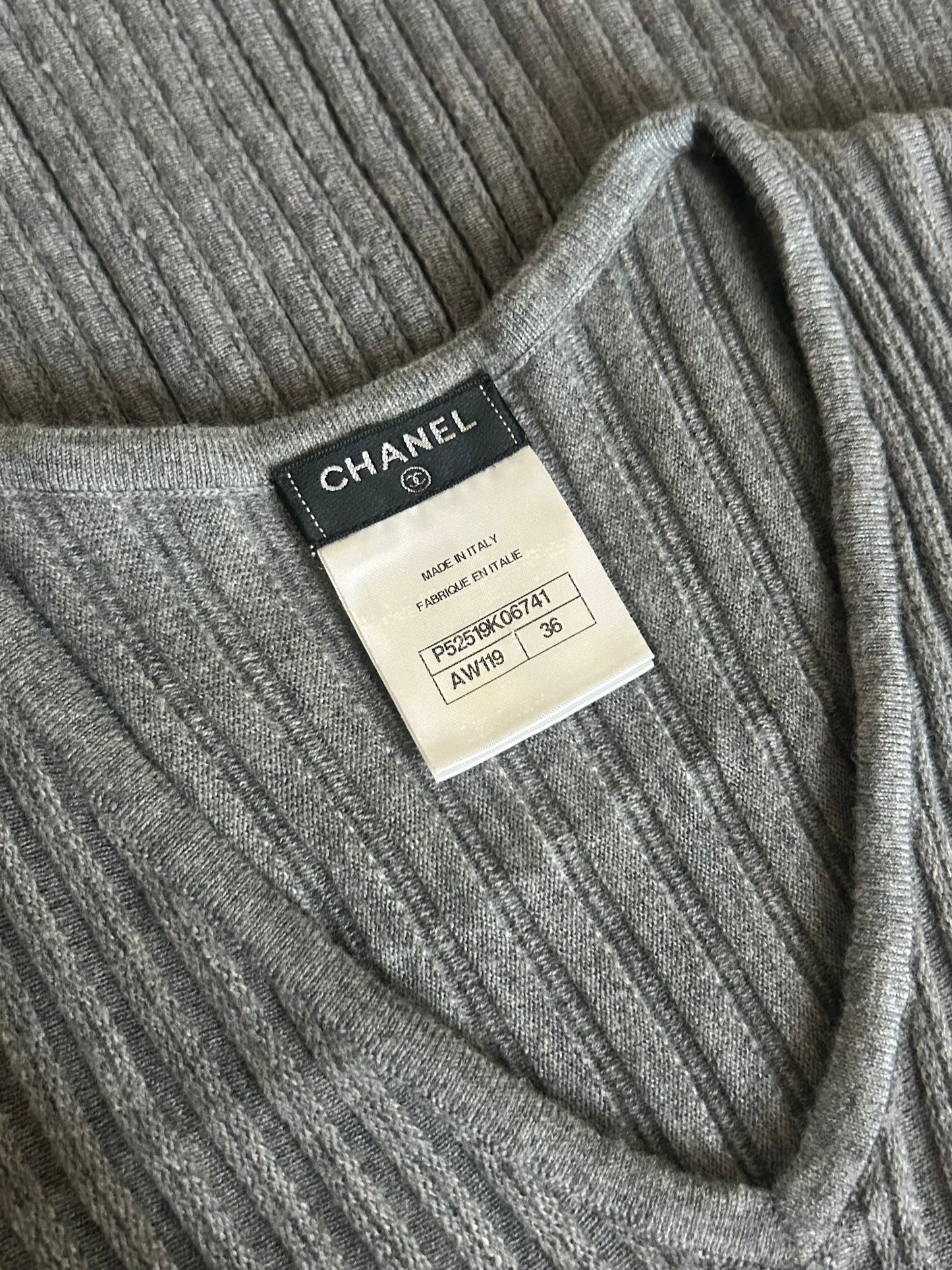 Wool mid dress