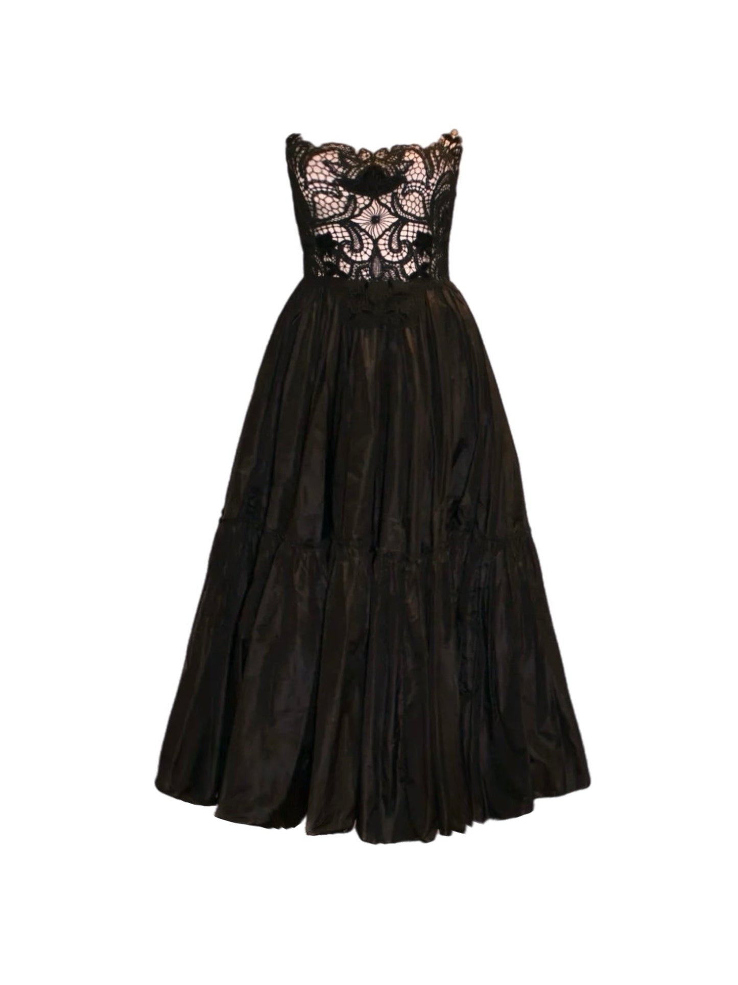 Long black dress