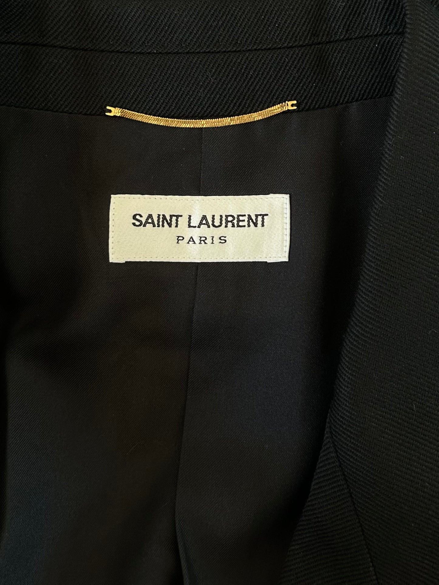 Long black blazer