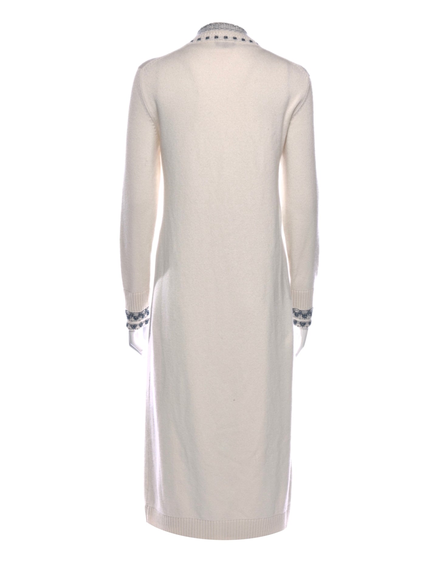 Long cashmere cardigan
