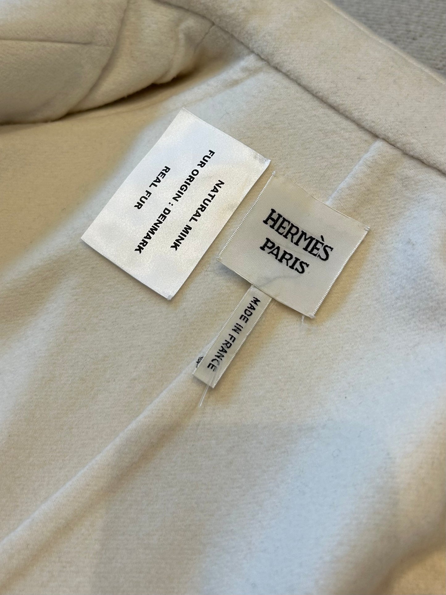 Mink cachemire jacket