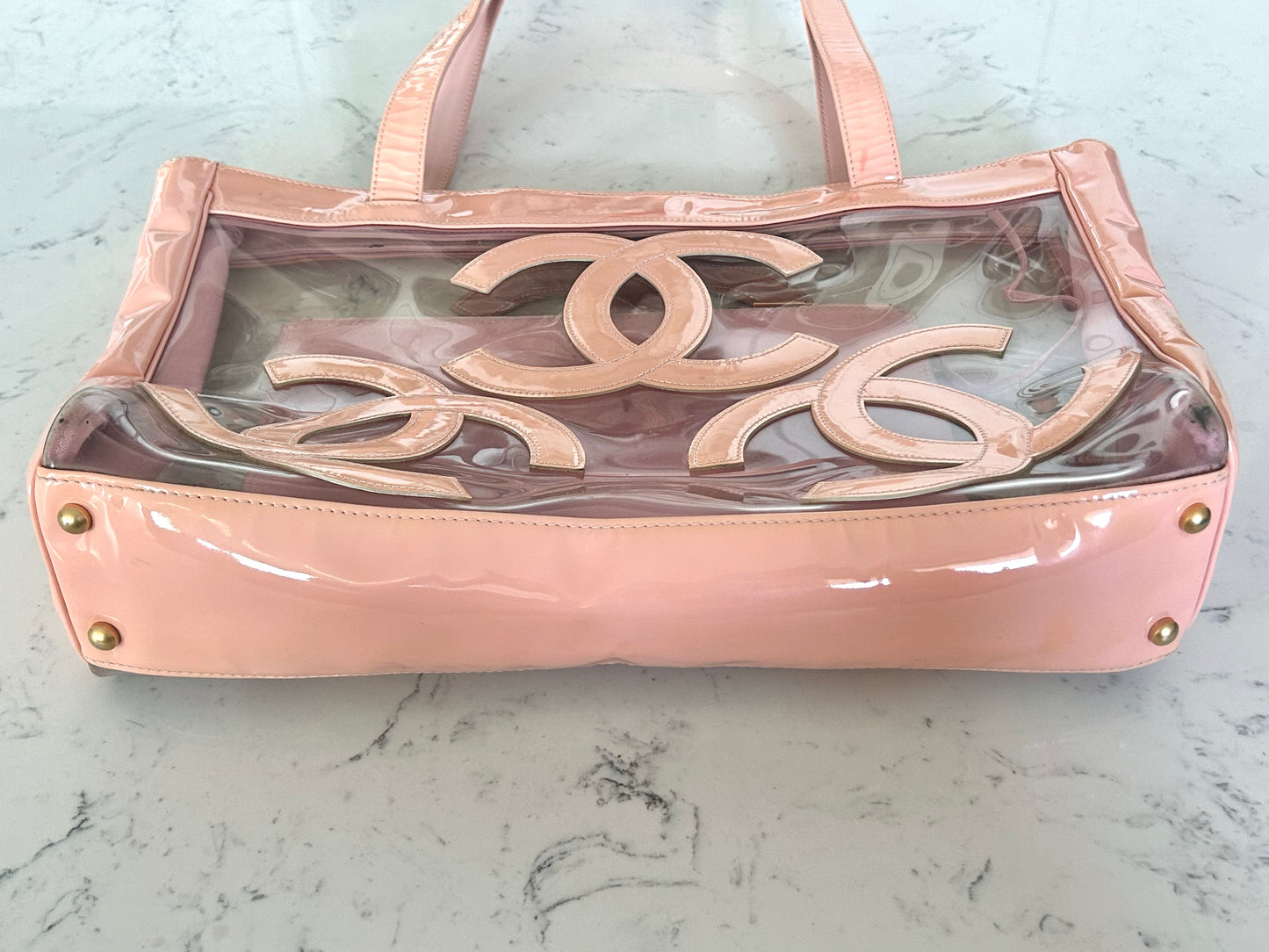 Vintage triple CC tote