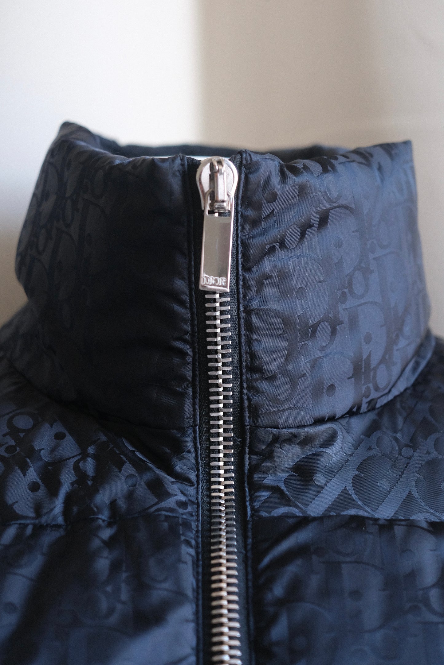 Monogram puffer jacket