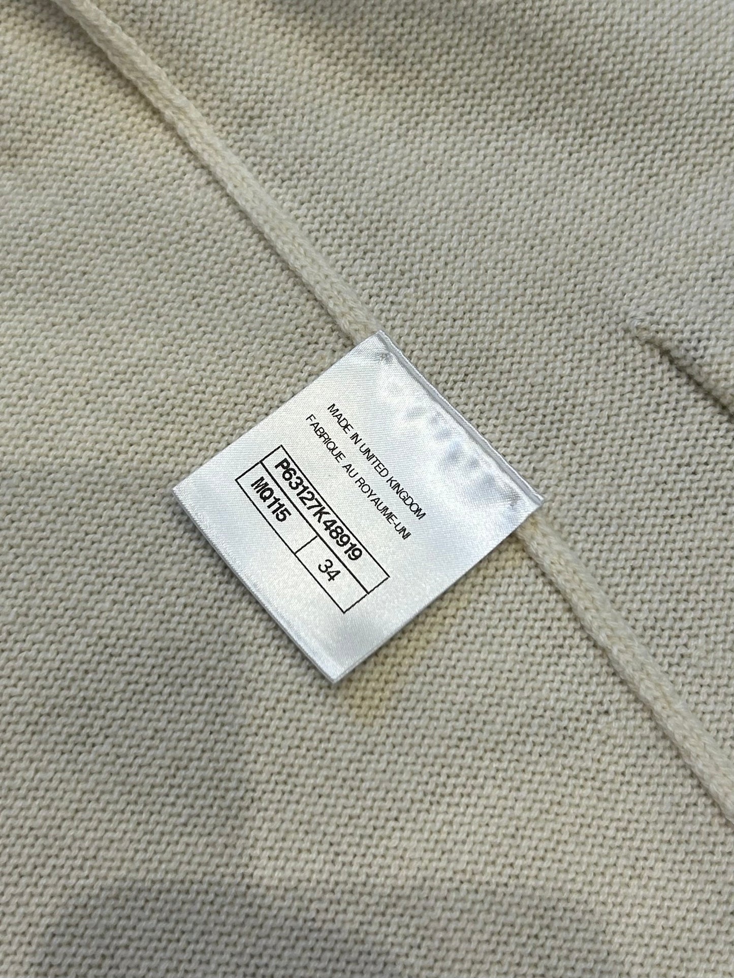 Long cashmere cardigan