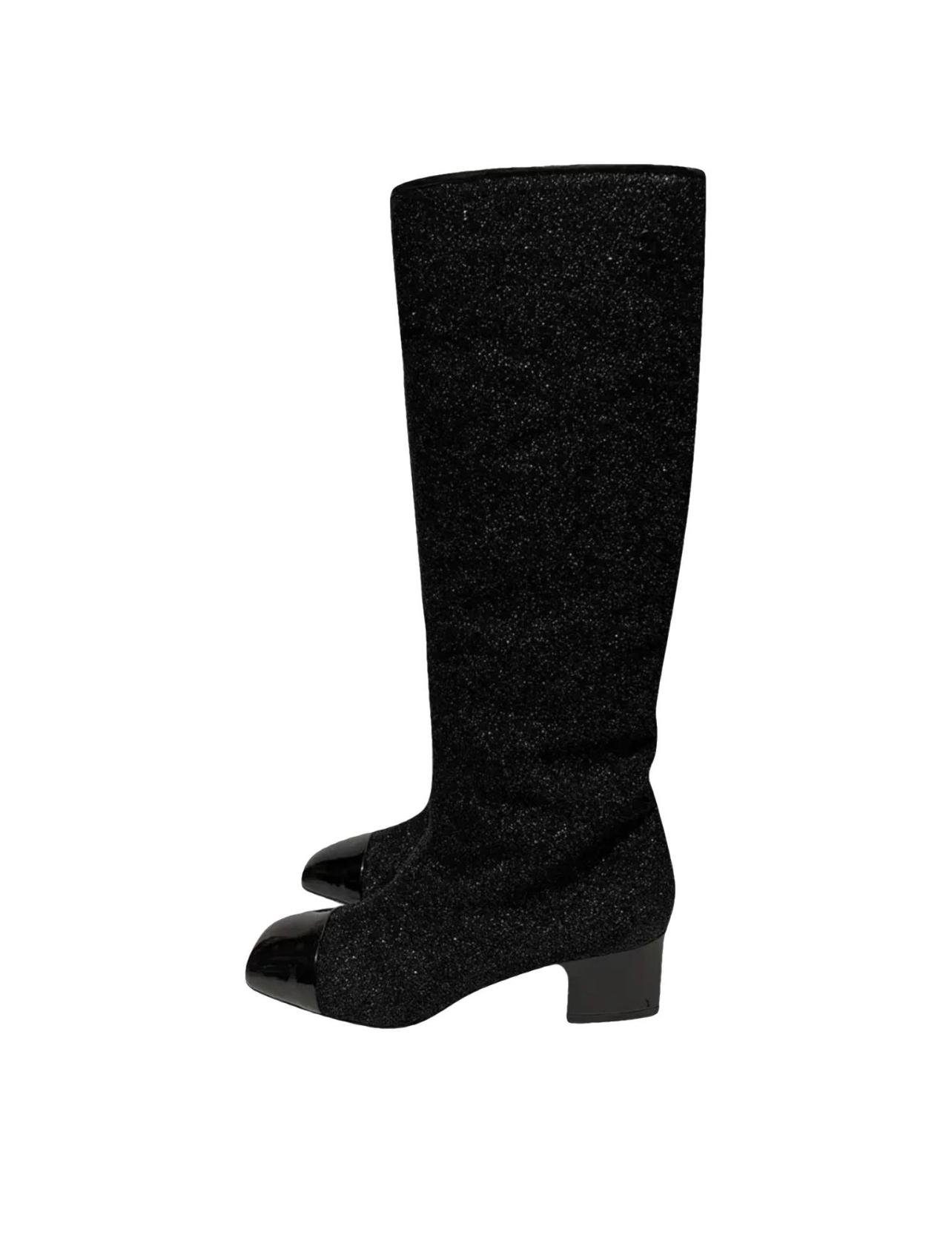 Glittered boots