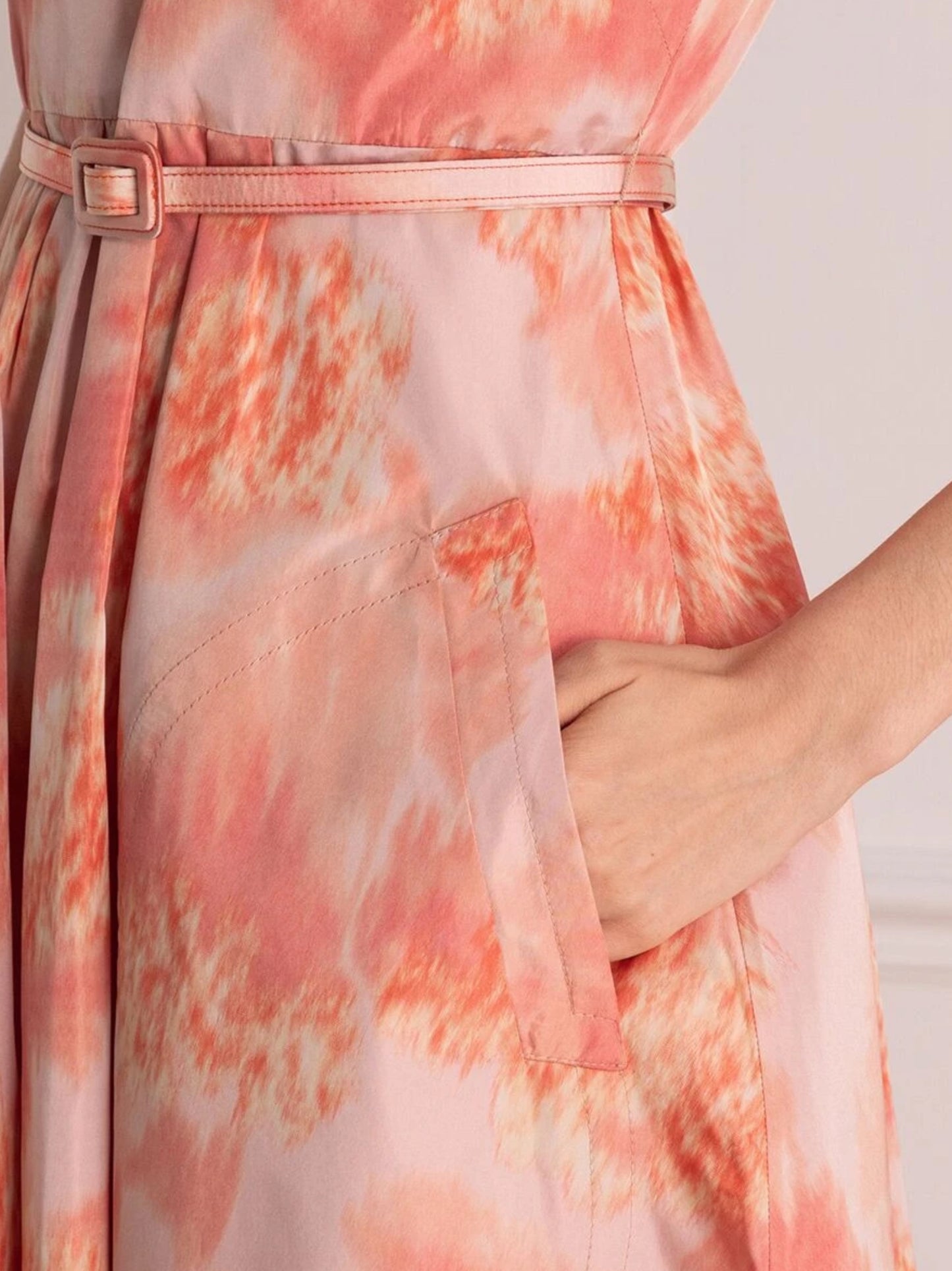 Silk taffeta dress