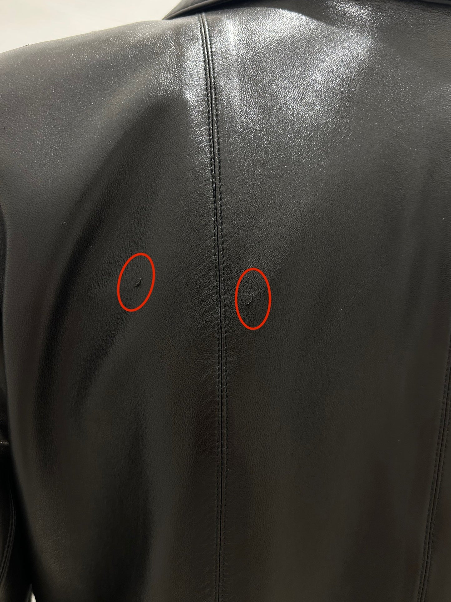 Leather vintage jacket