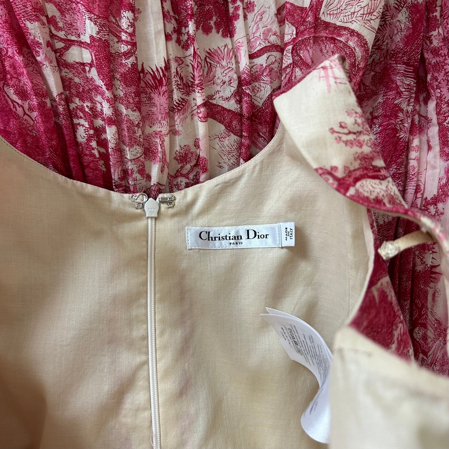 Toile de Jouy short dress