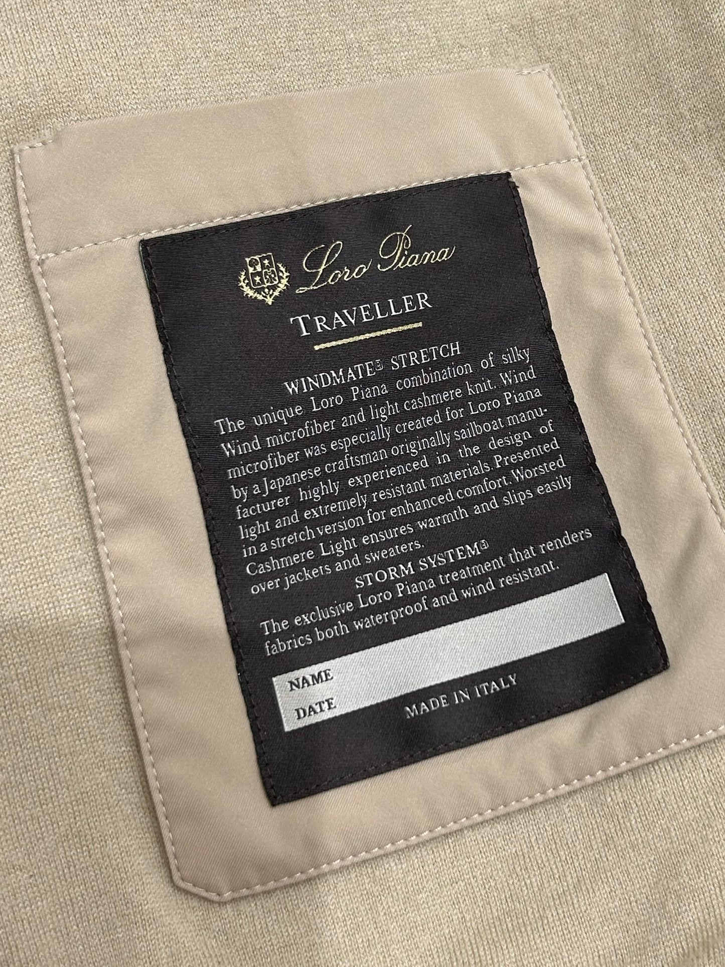 Beige traveller jacket