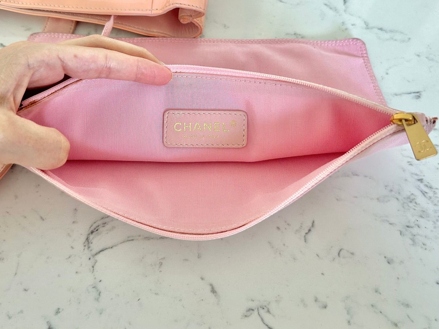Vintage triple CC tote