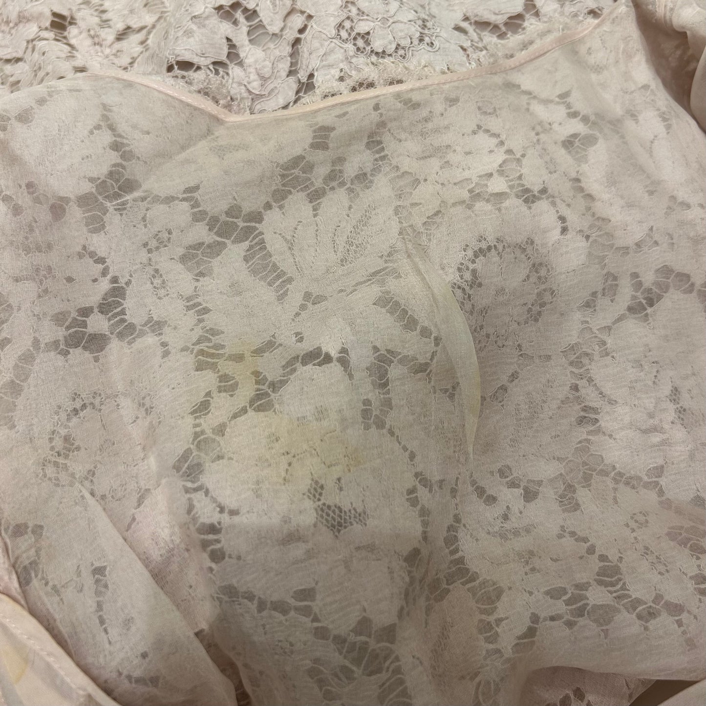 Lace baby pink dress