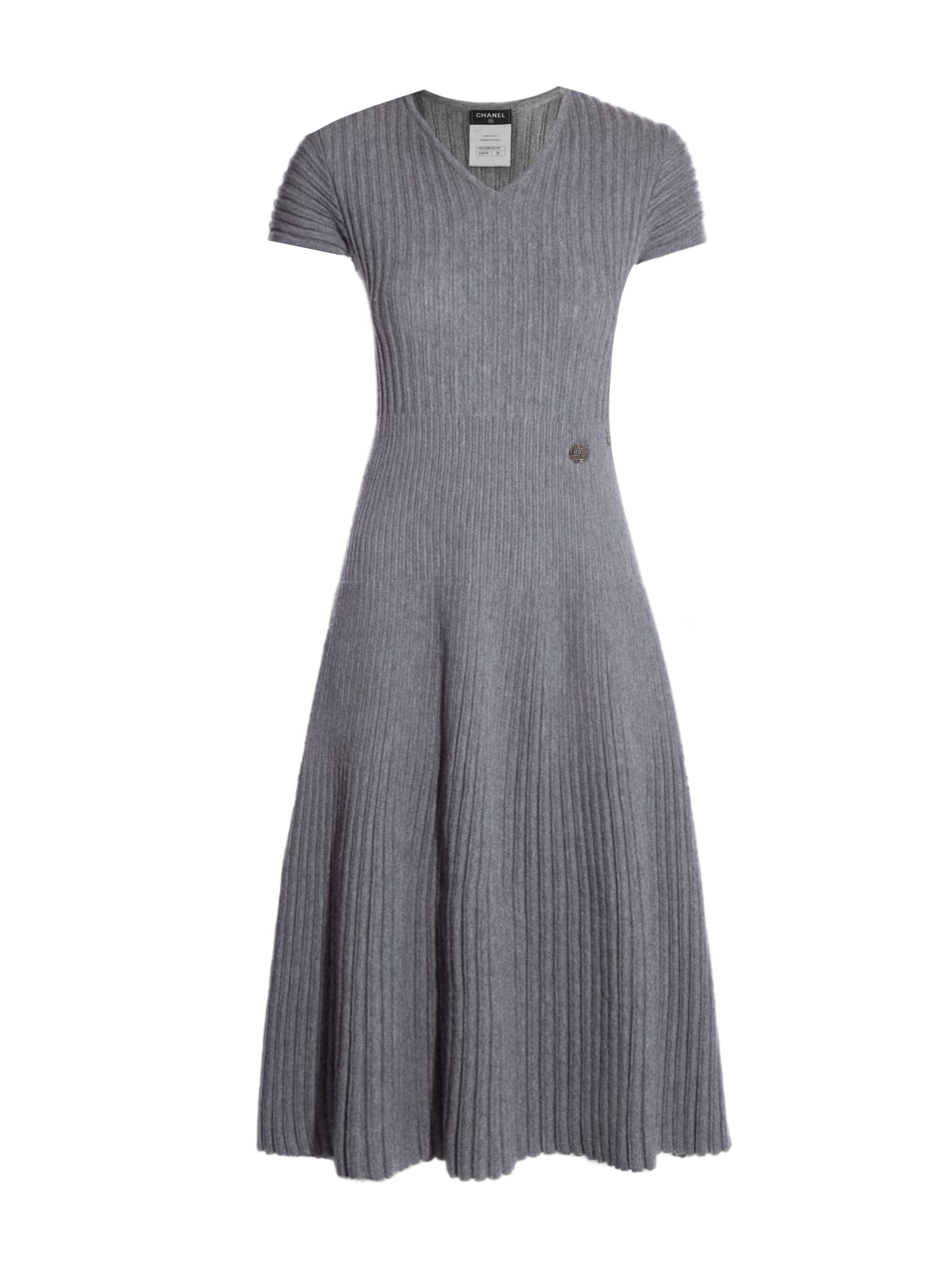 Wool mid dress
