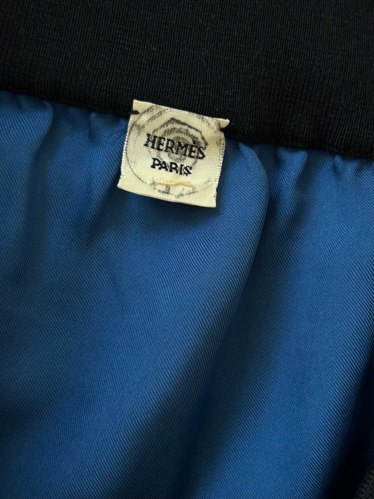 Silk and wool skirt