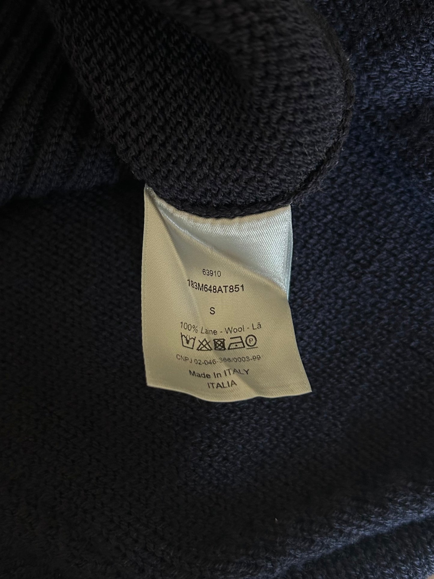 Embroidered sweater