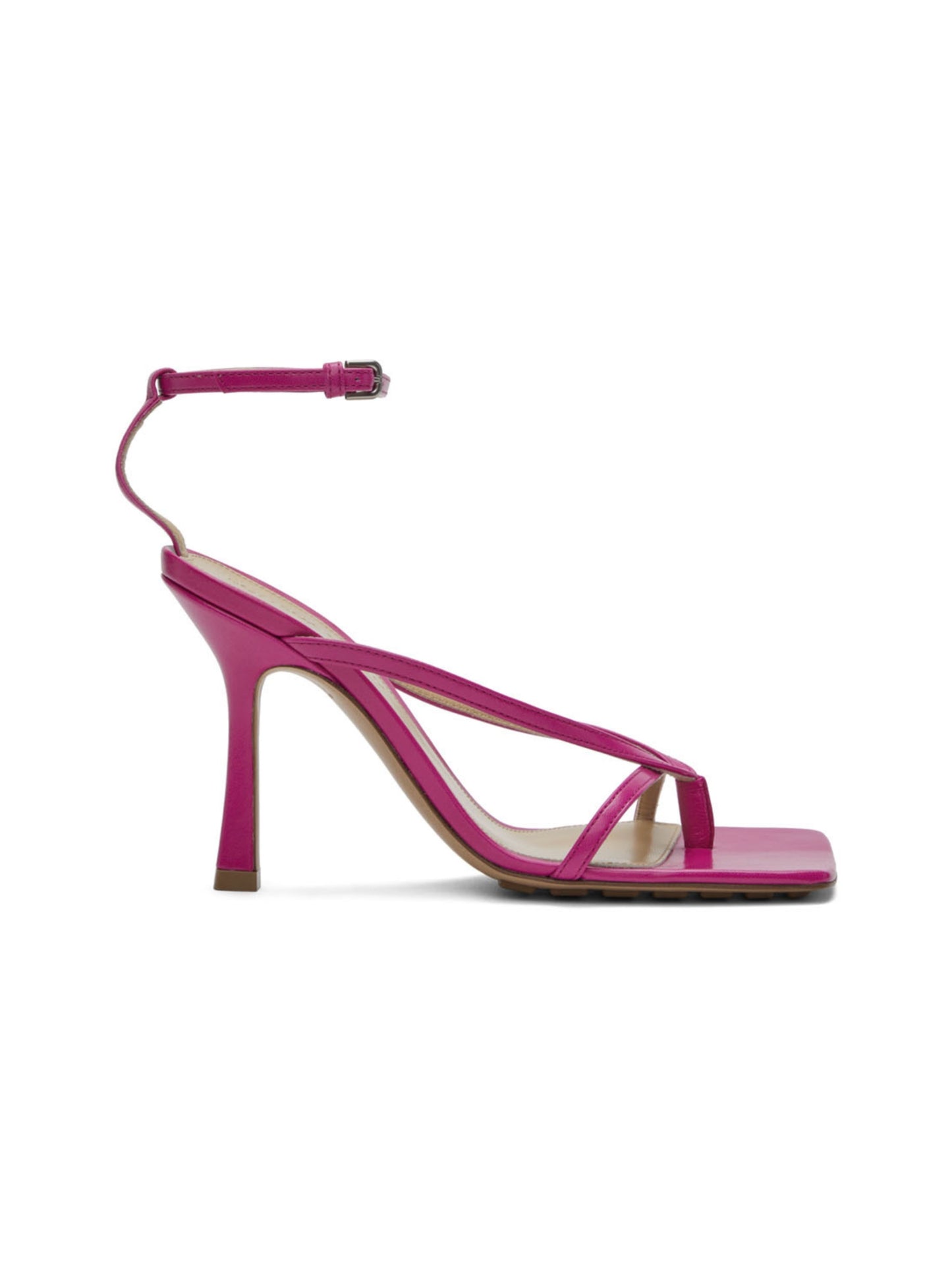 Stretch sandals fuchsia