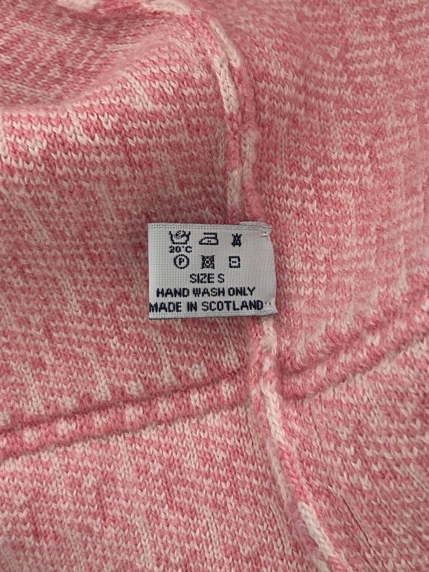 Pink cachemire jacket