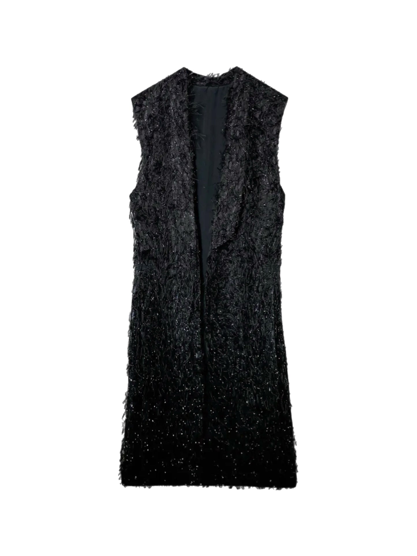 Long shimmering cardigan