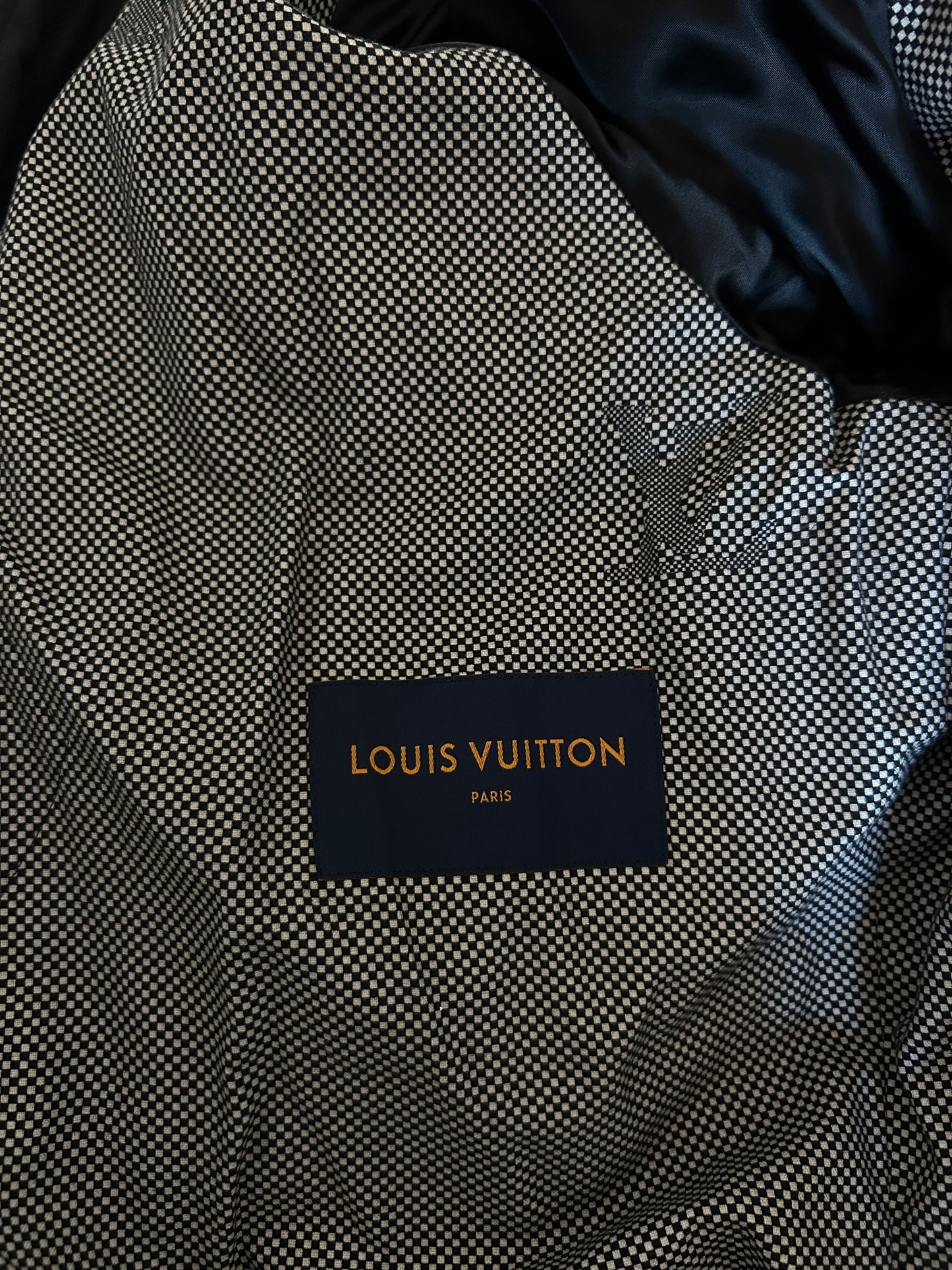 Black puffer jacket