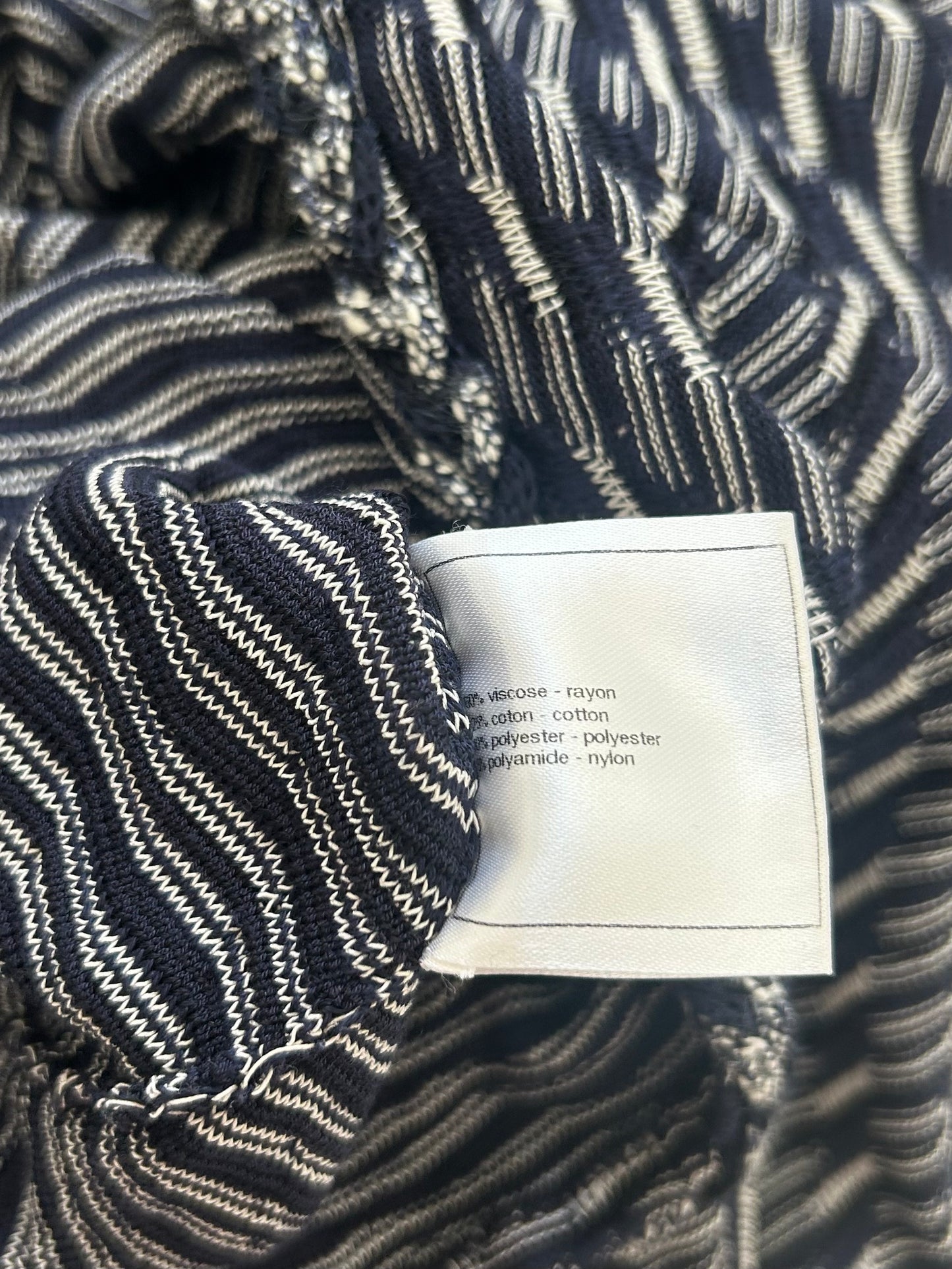 Stretch navy dress