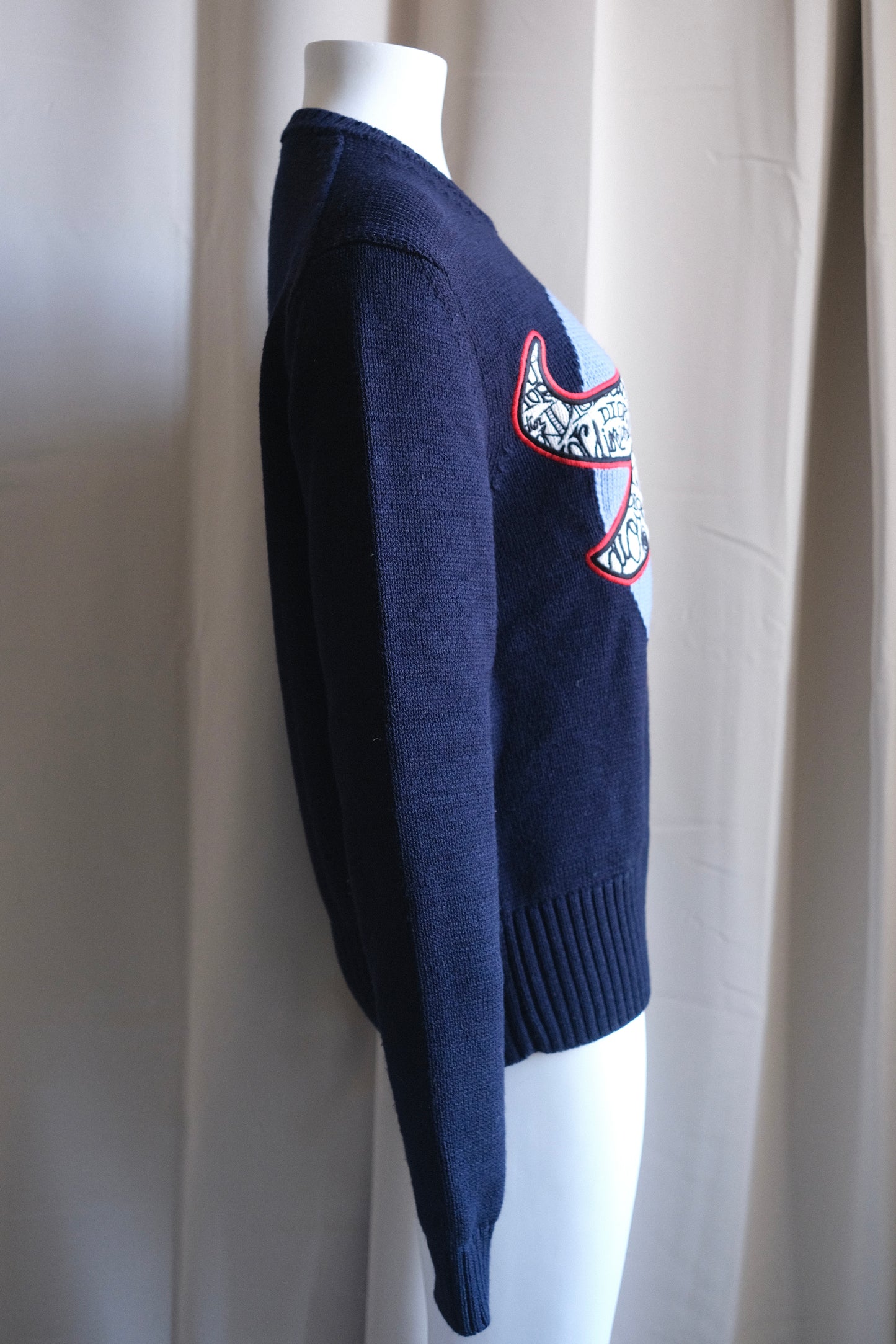 Embroidered sweater