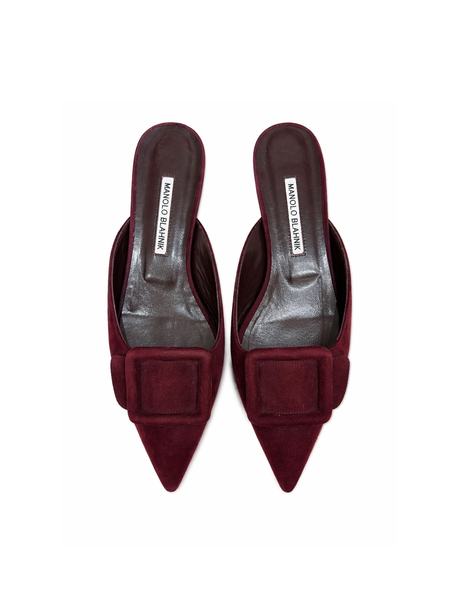 Maysale burgundy flats