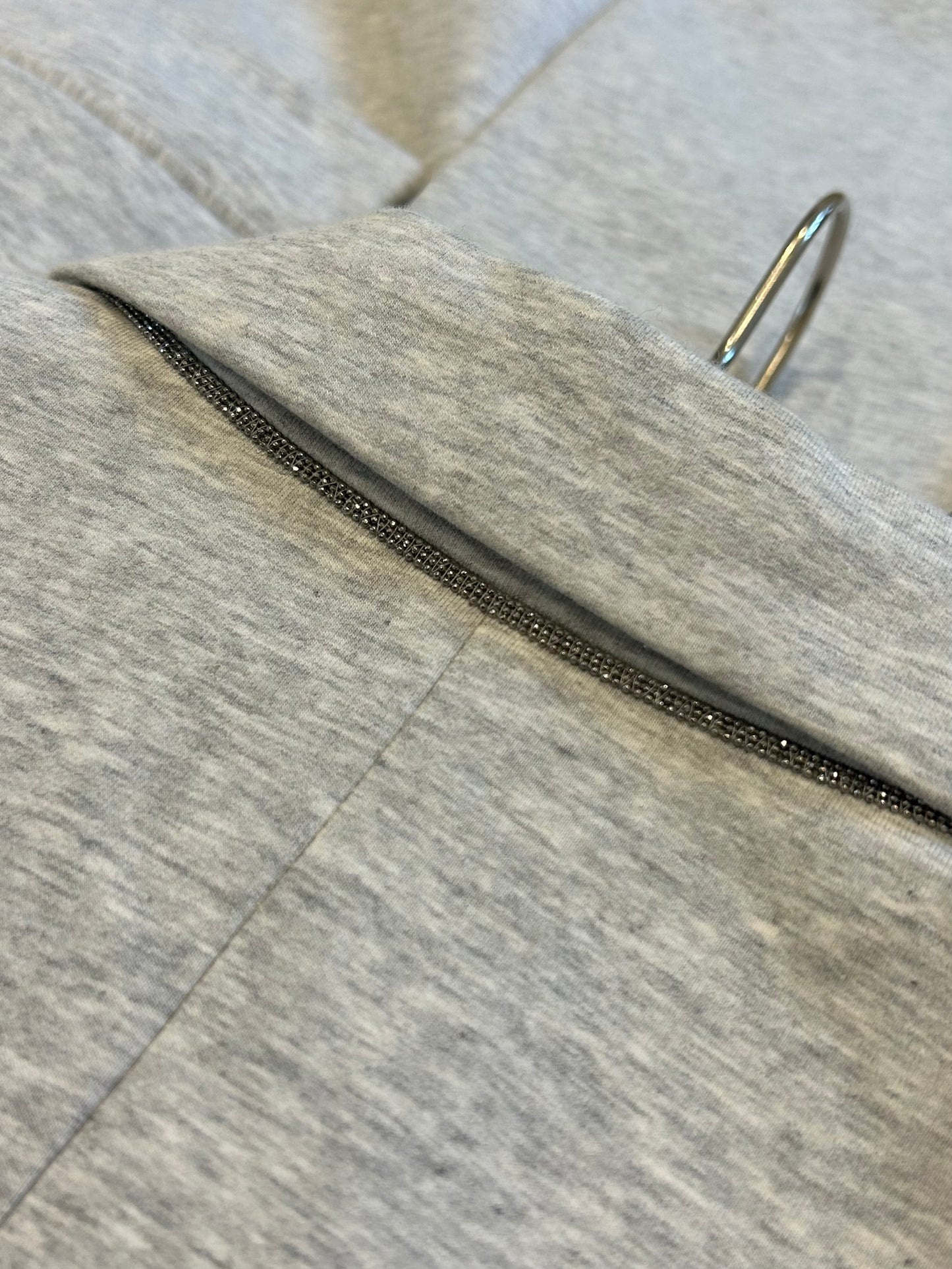 Grey melange blazer