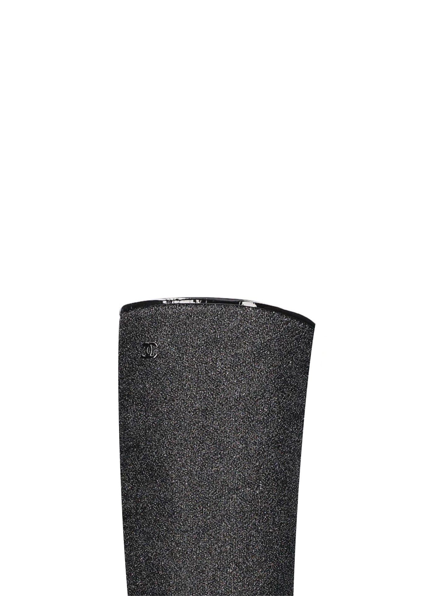 Glittered boots
