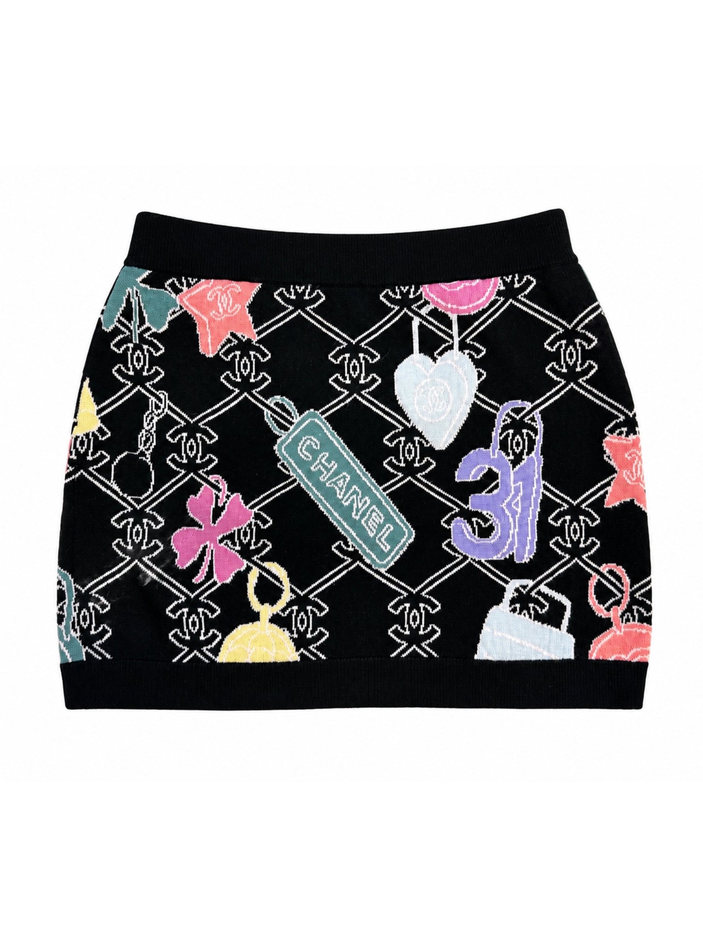 Cachemire mini skirt