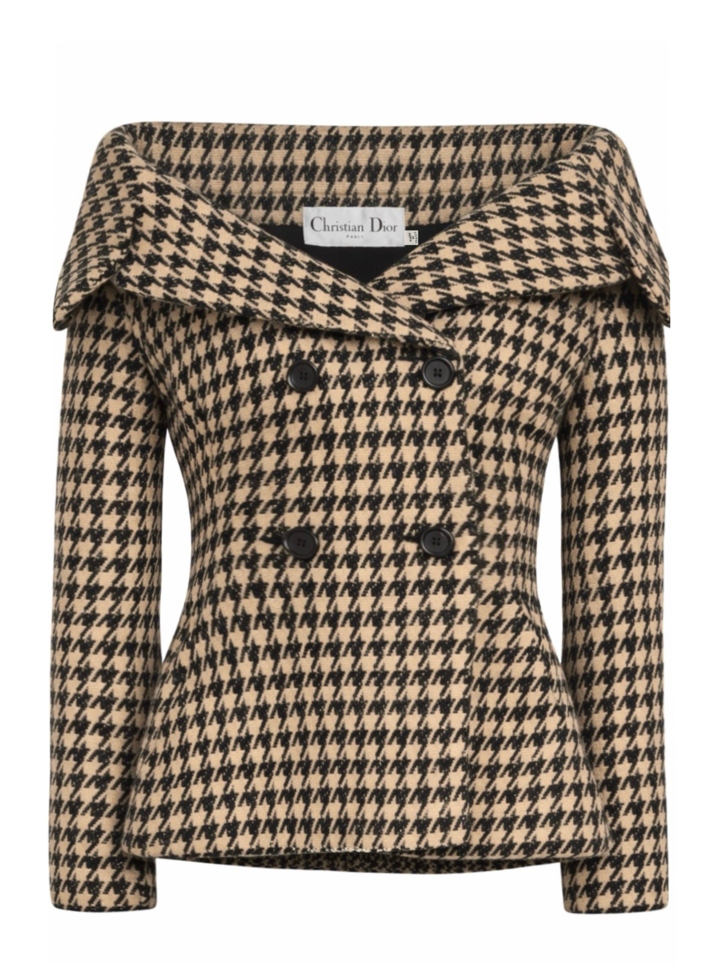 Off-the-shoulder blazer