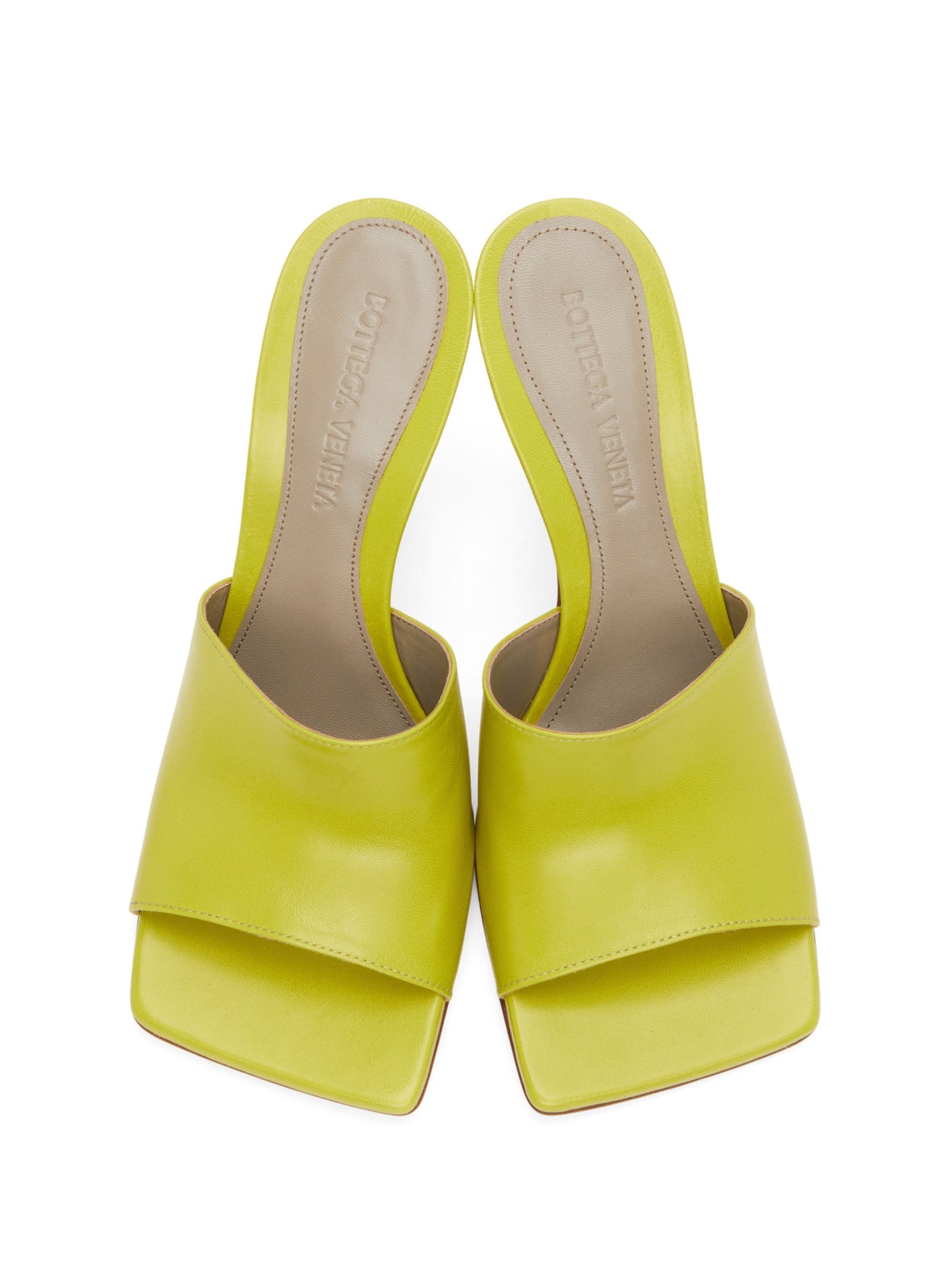 Green Stretch mules