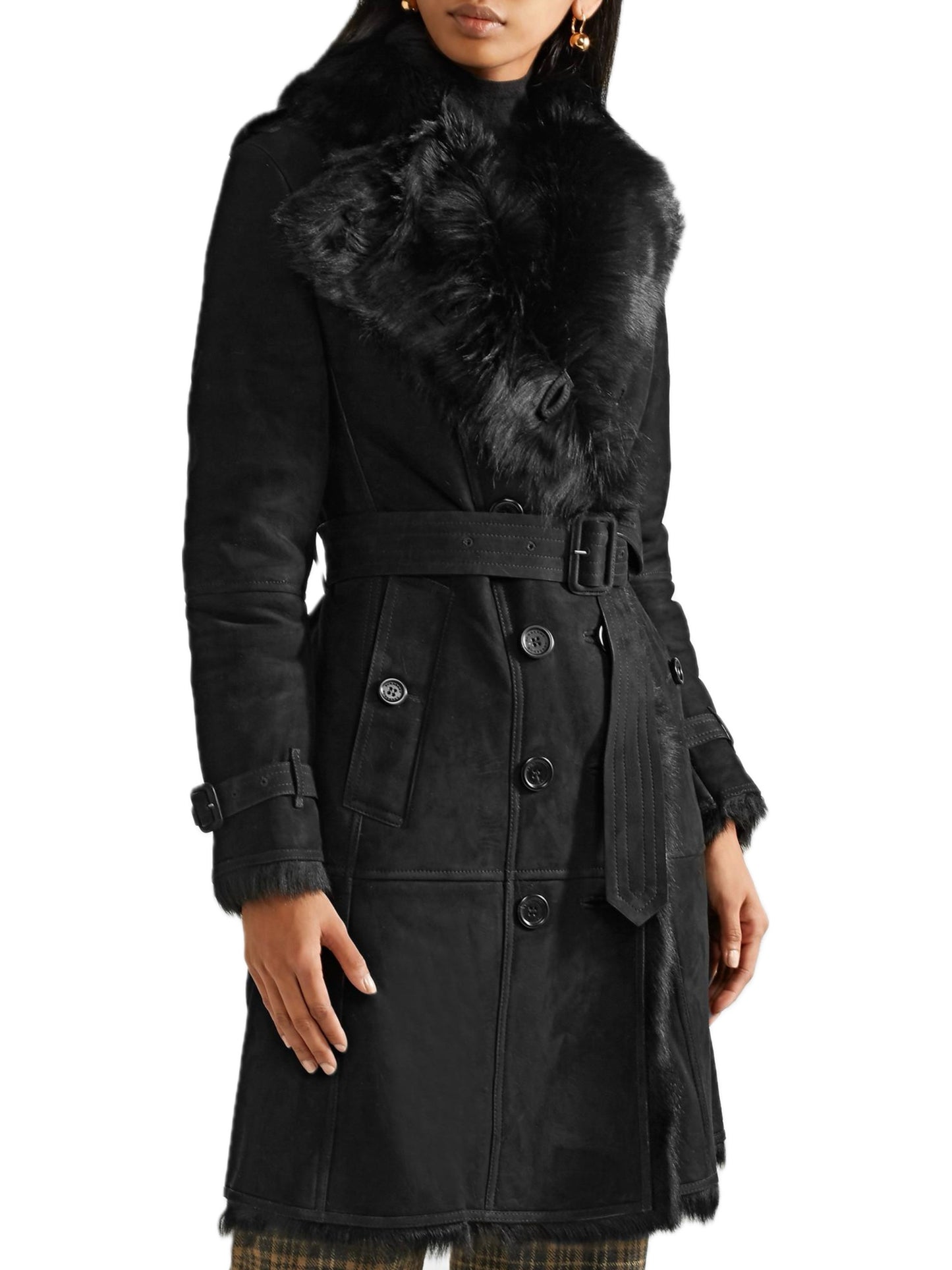 Hadston shearling coat