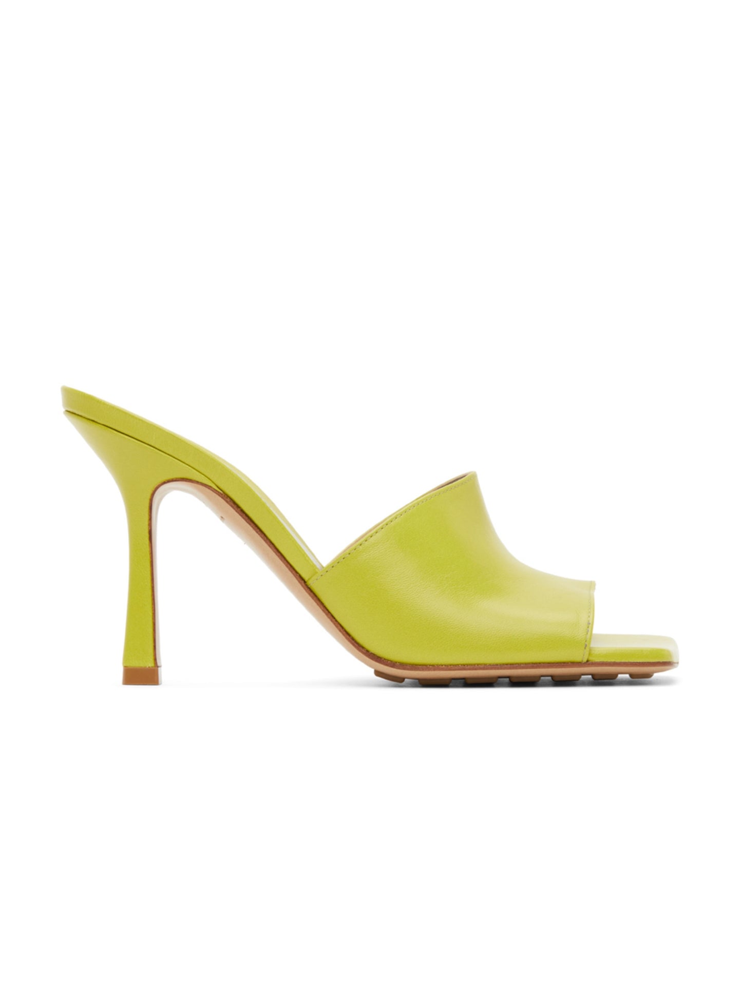 Green Stretch mules