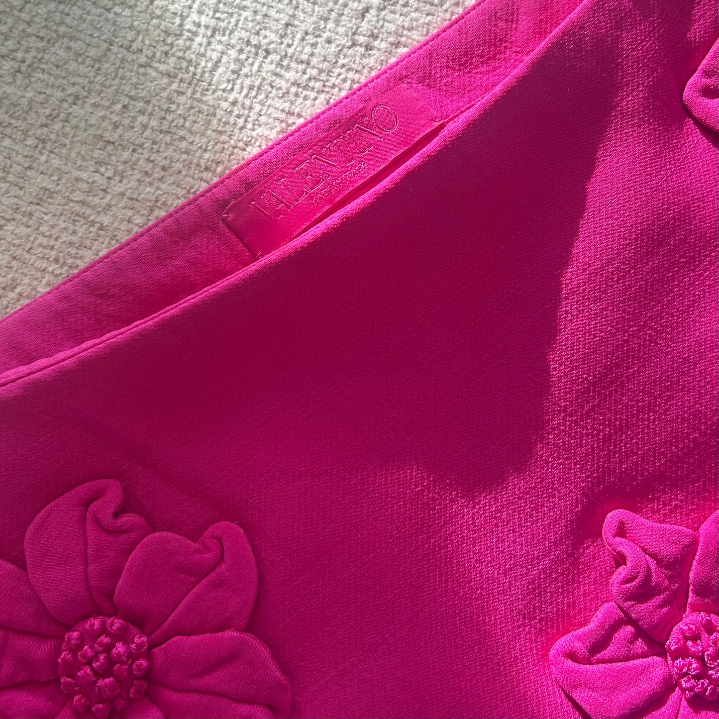 PP Pink flowers skirt