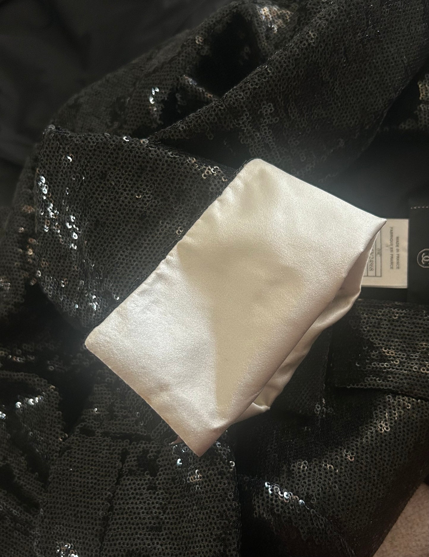 Black sequin blazer