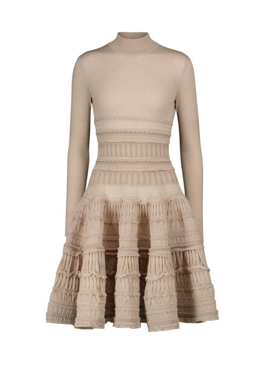 High neck dress
