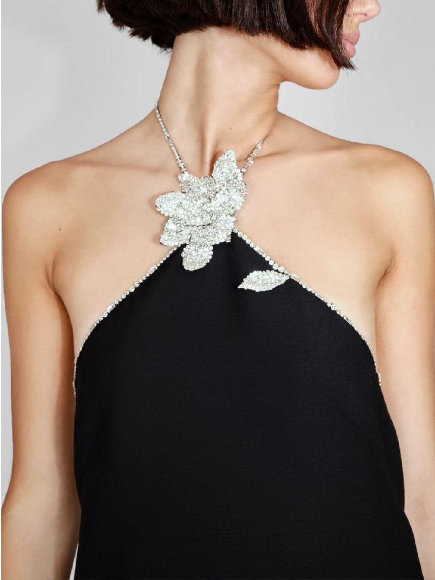 Crystal-embellished dress
