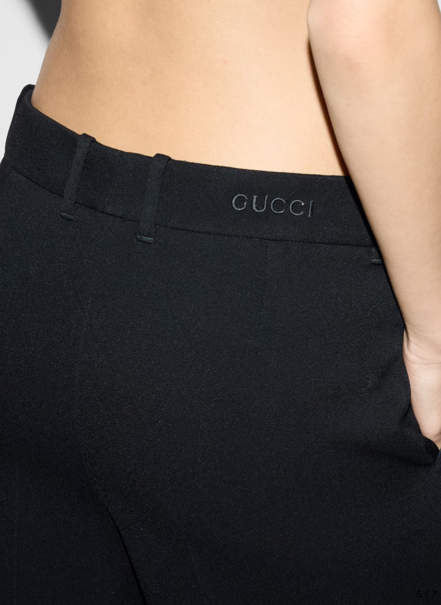 Sablé embroidery trousers