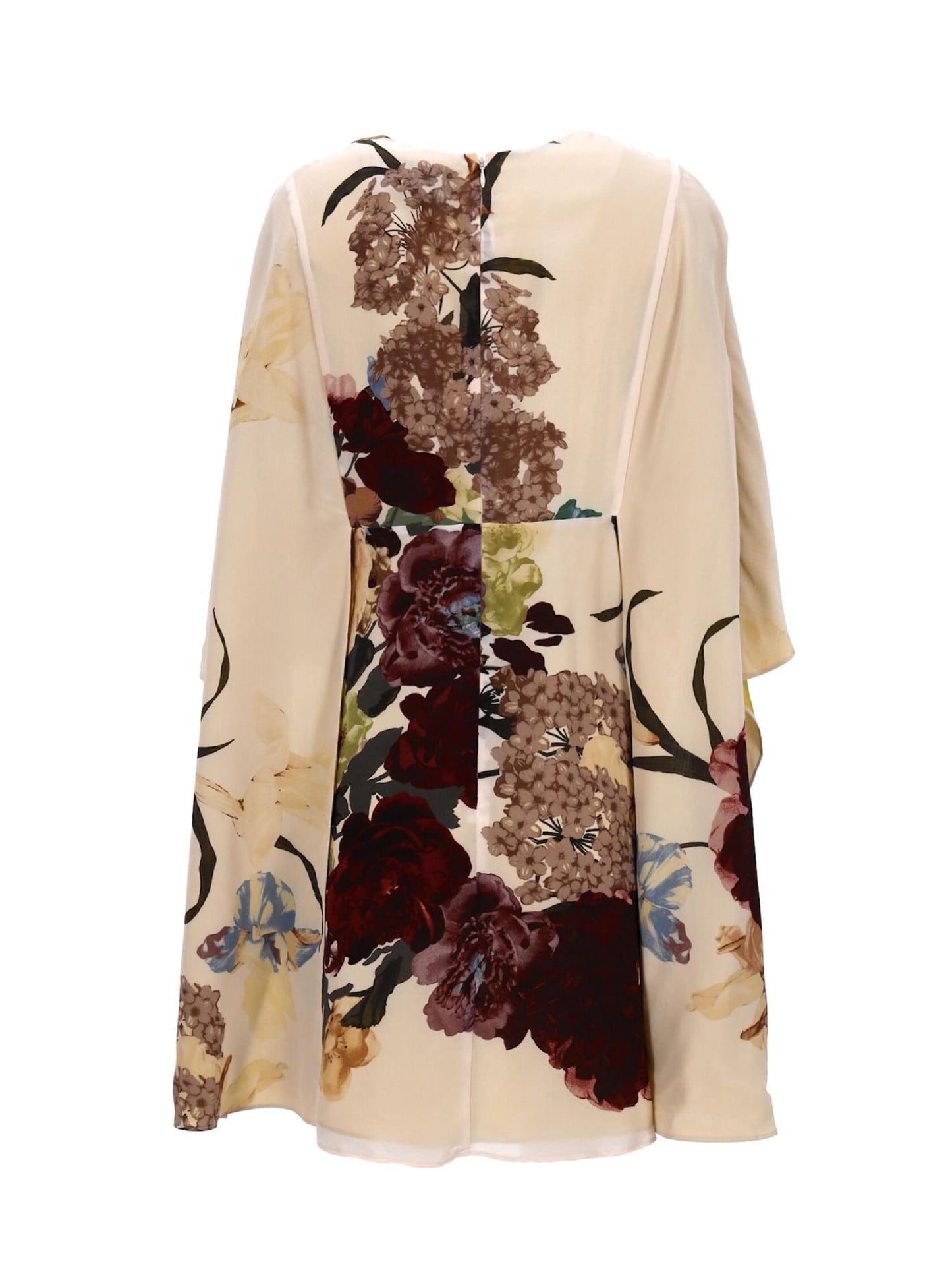 Cape floral dress