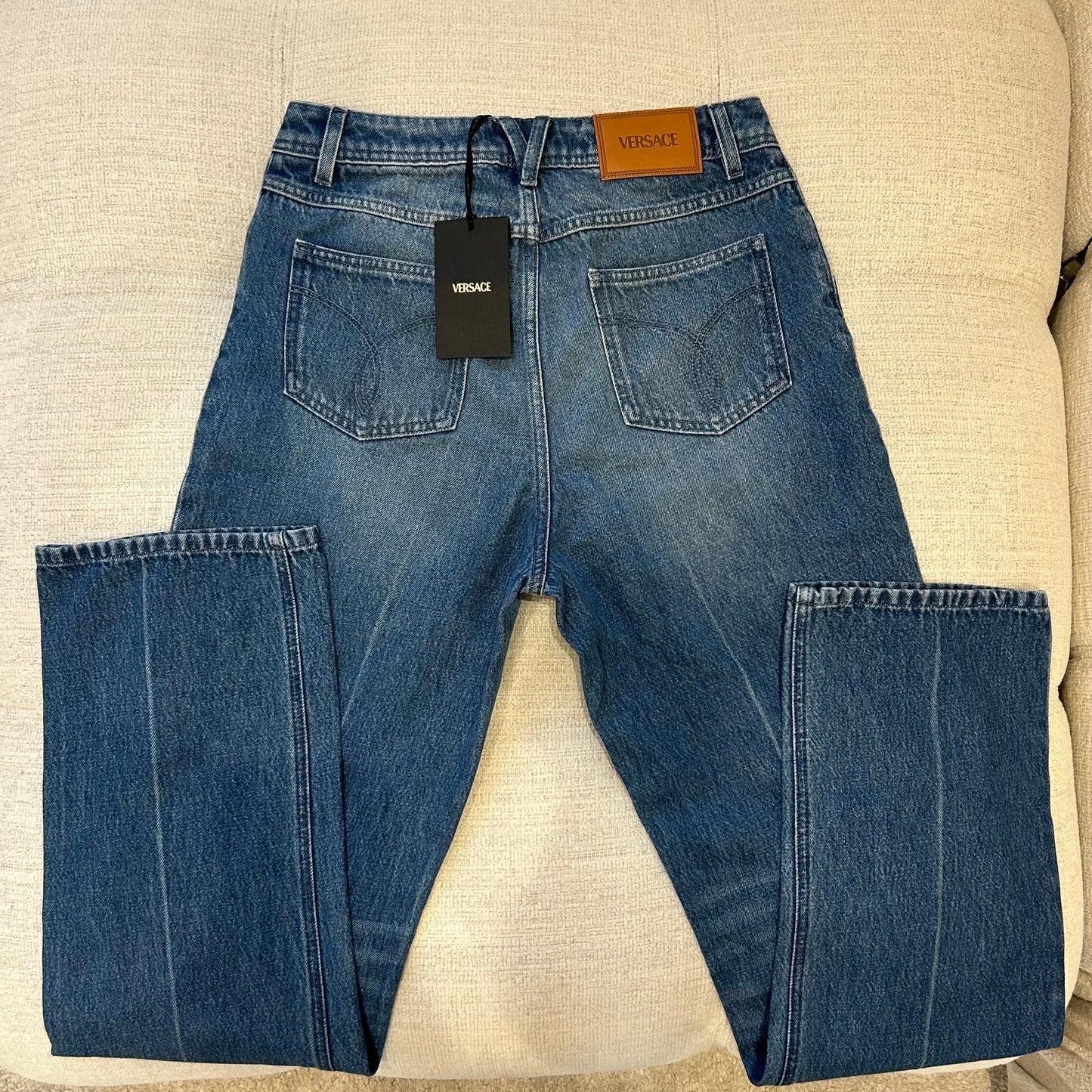 Medusa head jeans