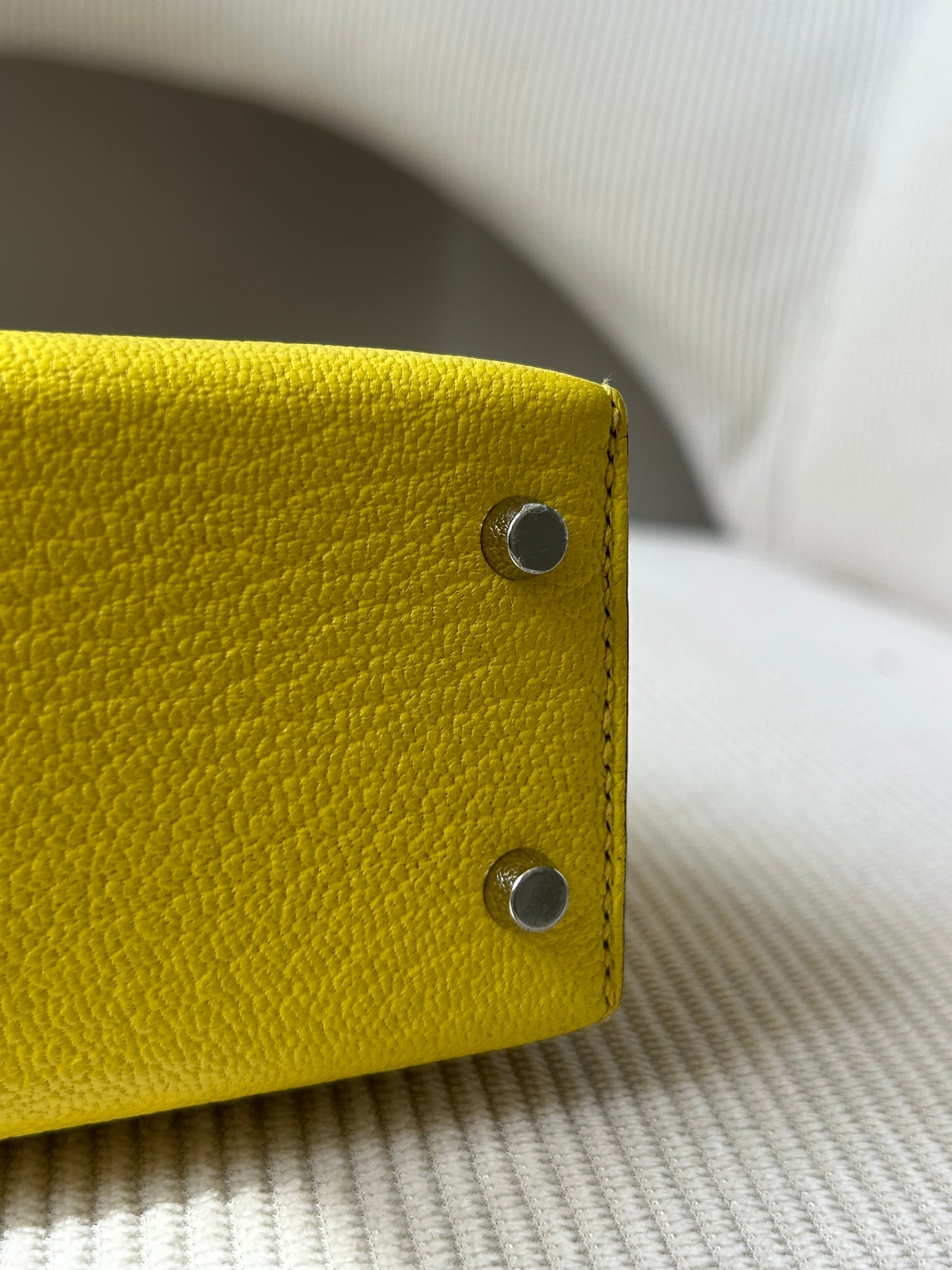 Mini Kelly Jaune Citron