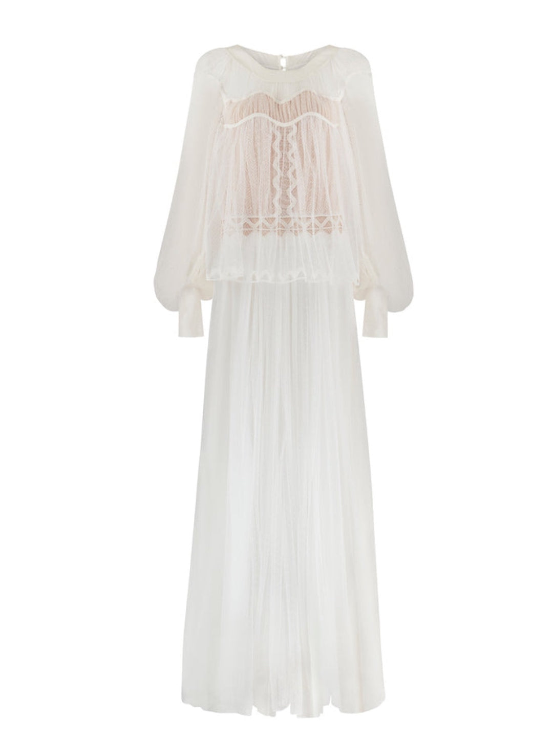 Romantic tulle dress