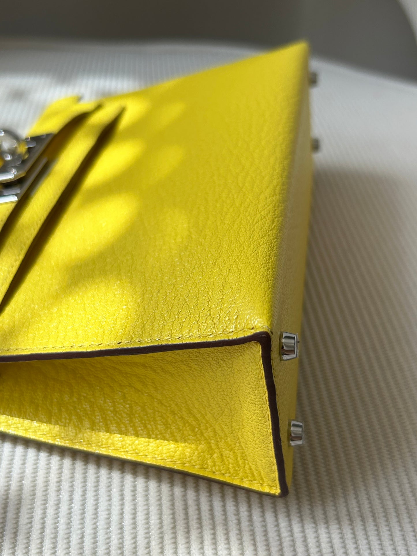 Mini Kelly Jaune Citron