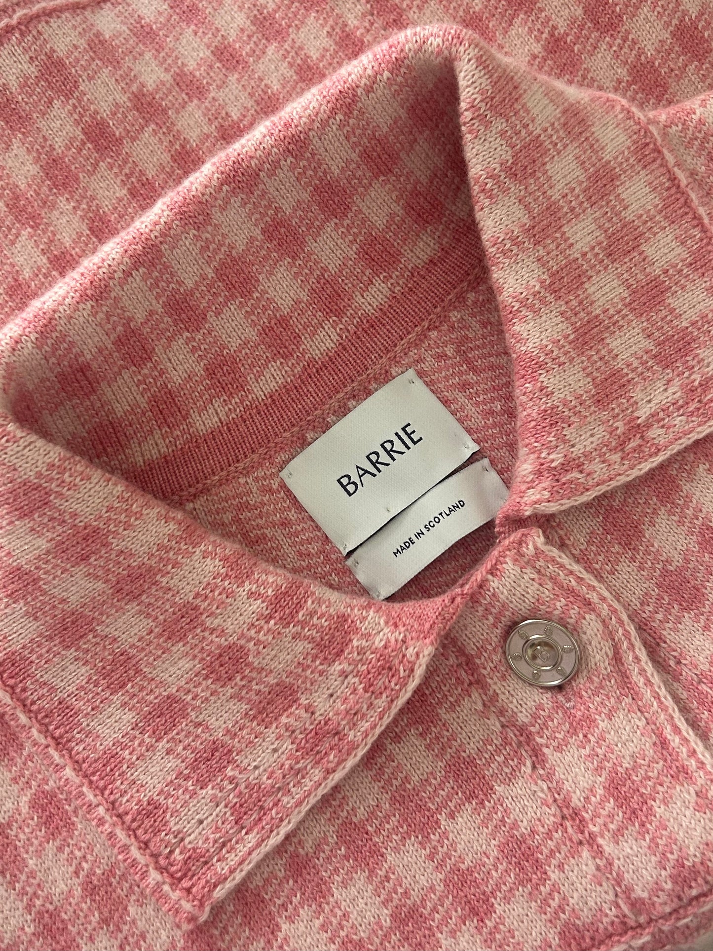 Pink cachemire jacket