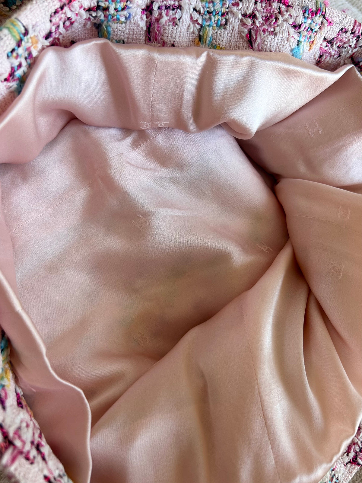 Iconic pink suit